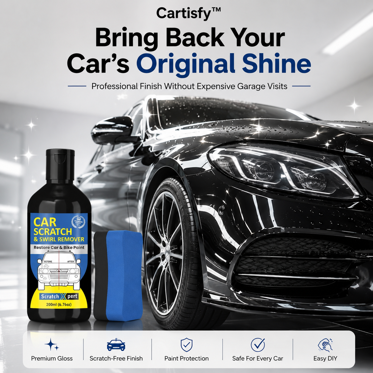 Cartisfy™ Car Scratch Removal Wax